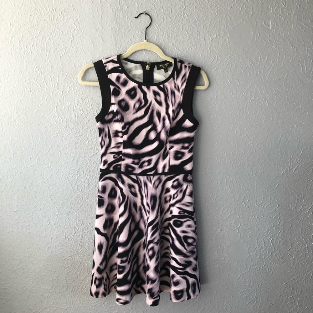 Juicy Couture Black Label Print Mini Dress - Size 0